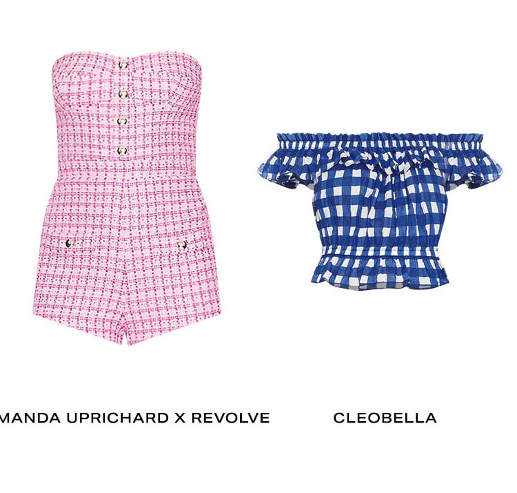 #4 Trending Gingham. Shop Now