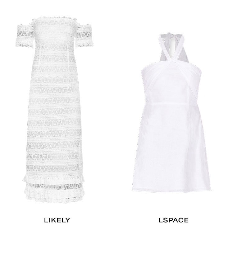 #1 A Chic White Dress. Shop Now. 