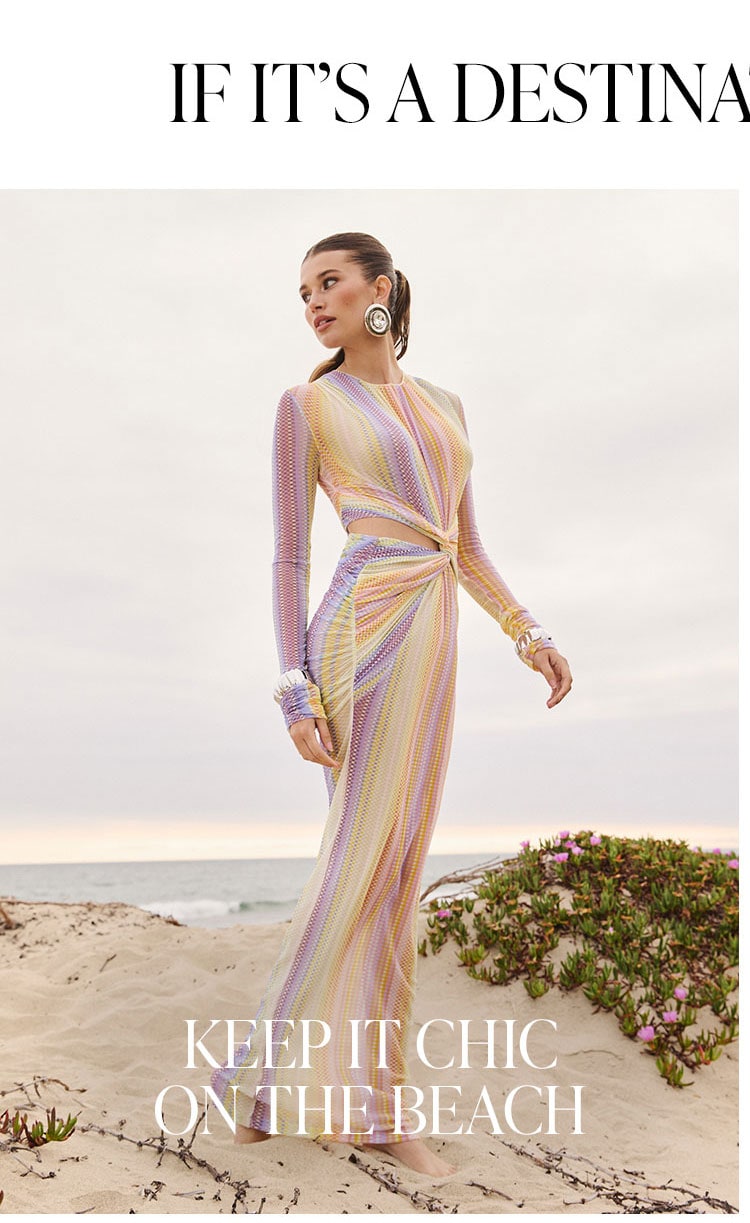 If It’s A Destination Wedding… Keep It Chic On The Beach.