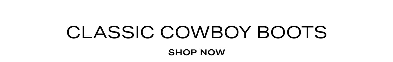 Classic Cowboy Boots - Shop Now