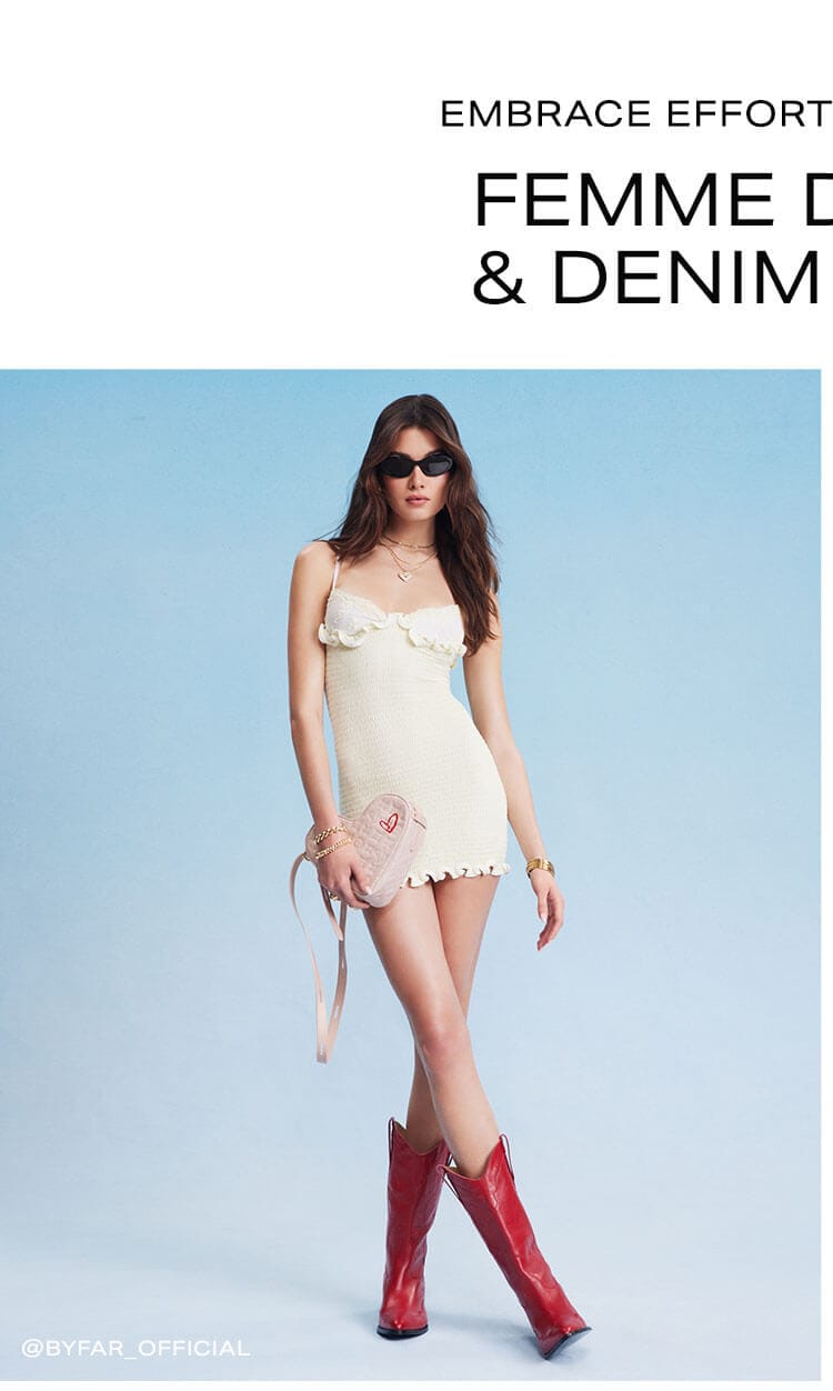 Ultra-Femme Dresses & Classic Denim Shorts Rein In Your Style - Shop Now