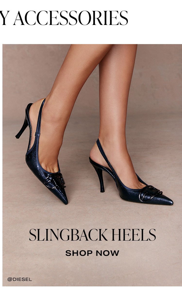 The Necessary Accessories. S;ingback Heels. Shop Now