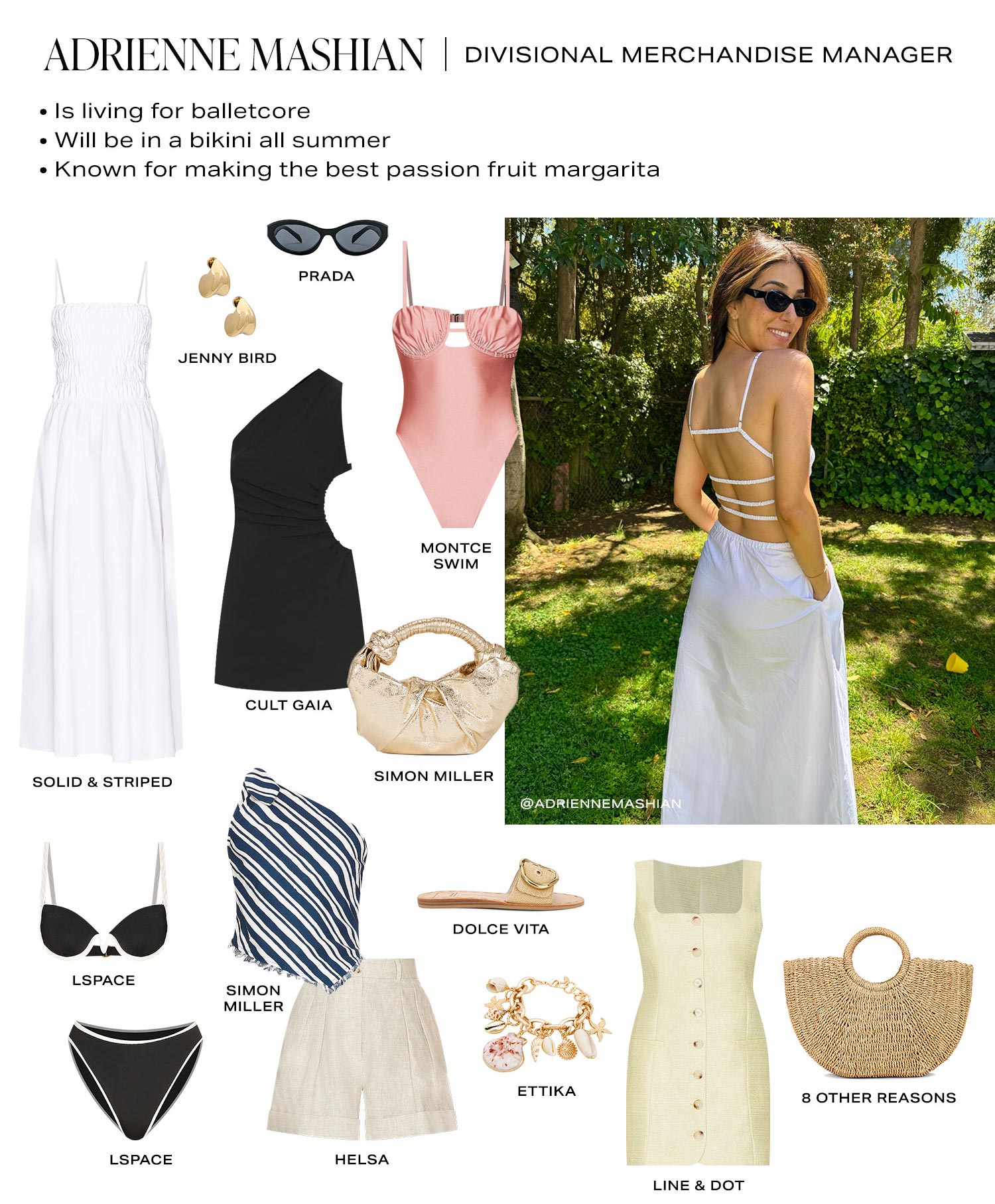 What We’re Buying: Summer Style. Shop Adrienne Mashian's picks.