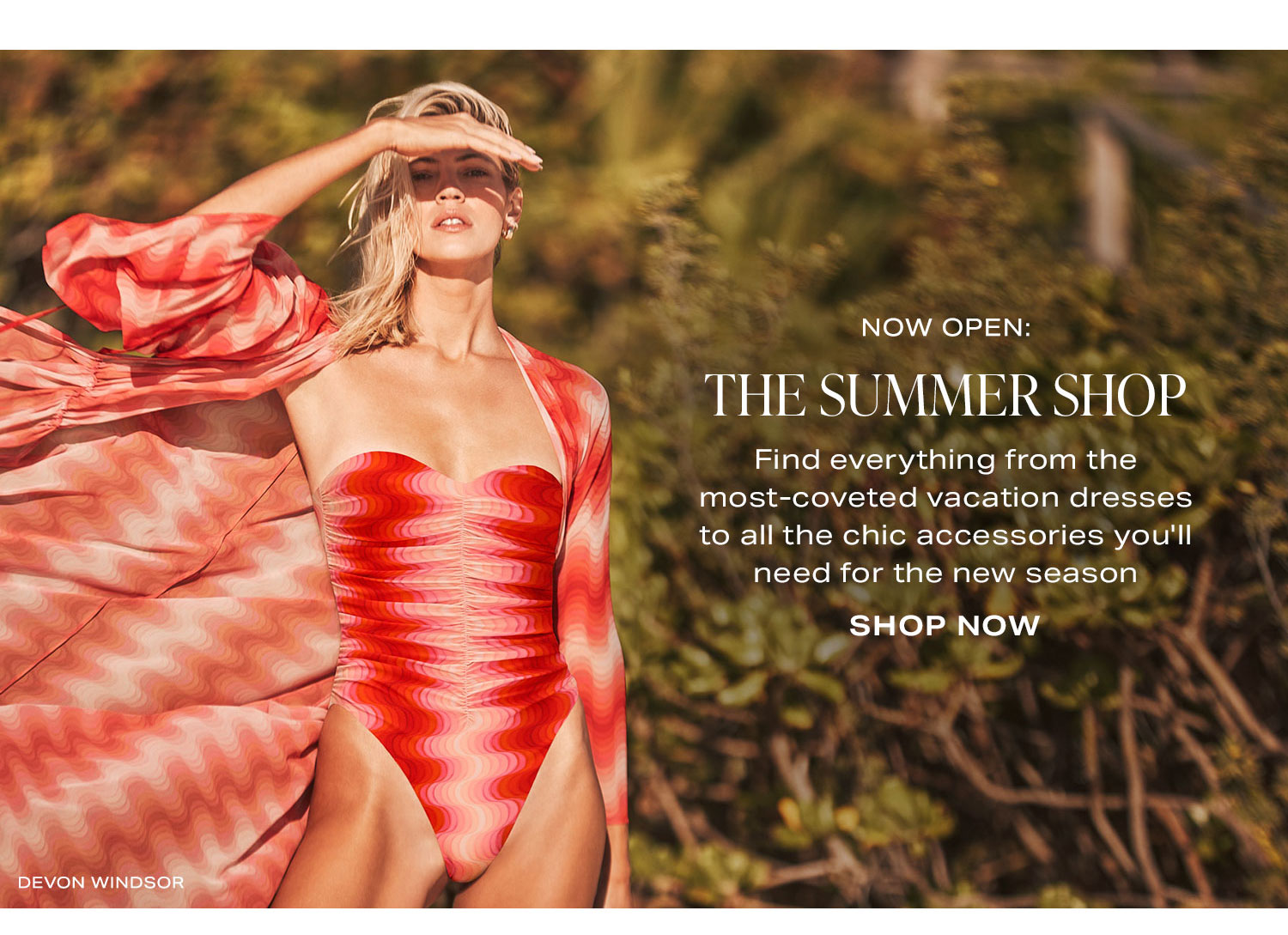 Now Open: The Summer Shop. Shop Now