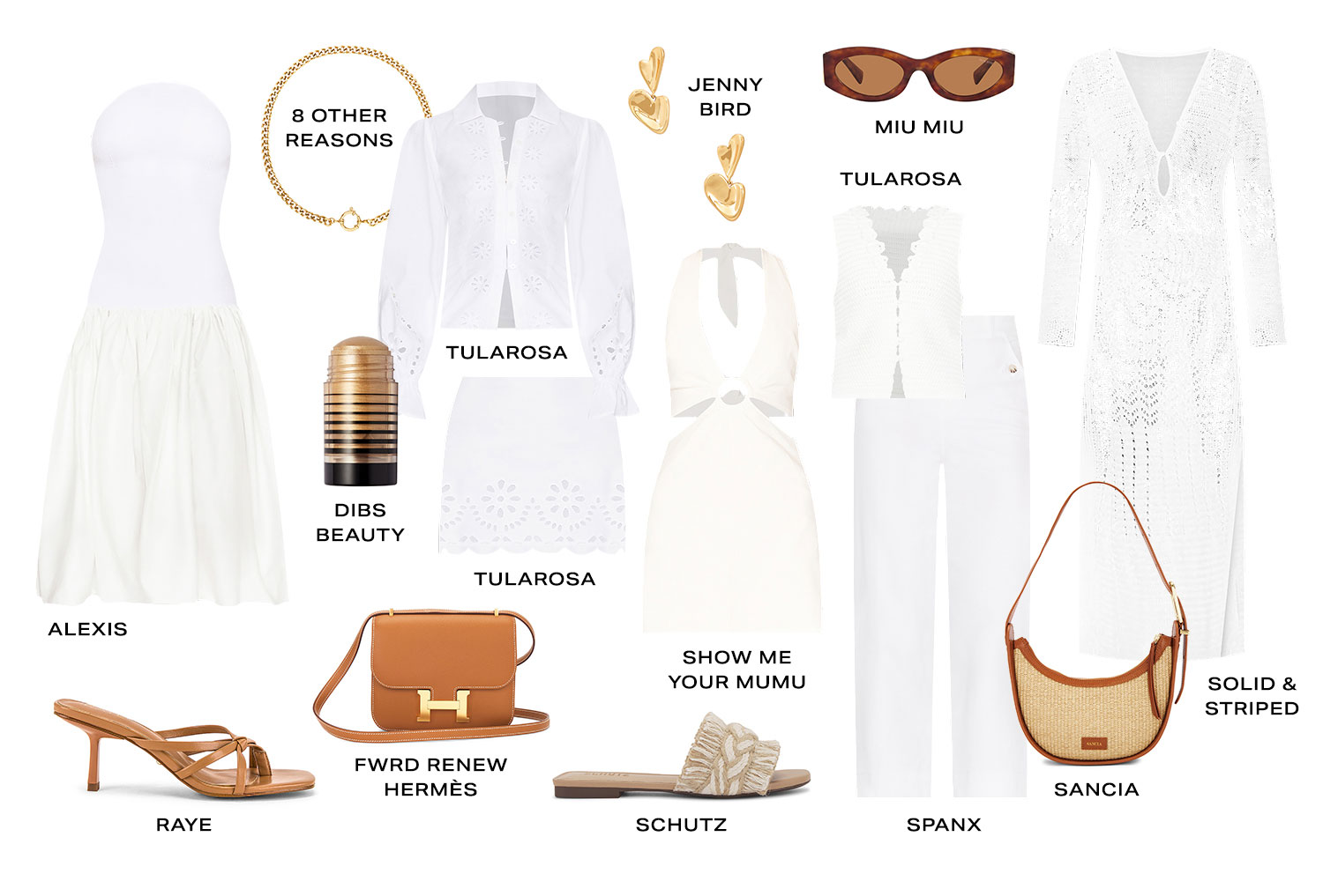 Summer Whites. Shop the looks.