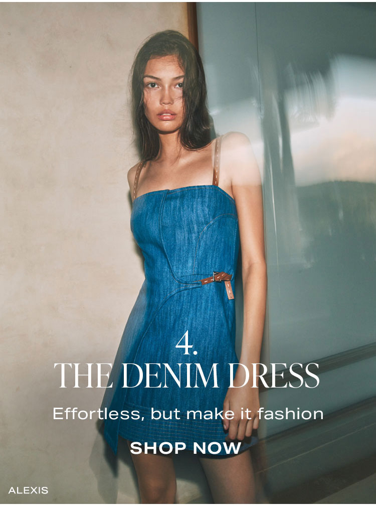 4. The Denim Dress. Shop Now