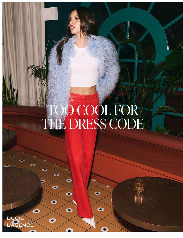 Too Cool For The Dress Code. 
