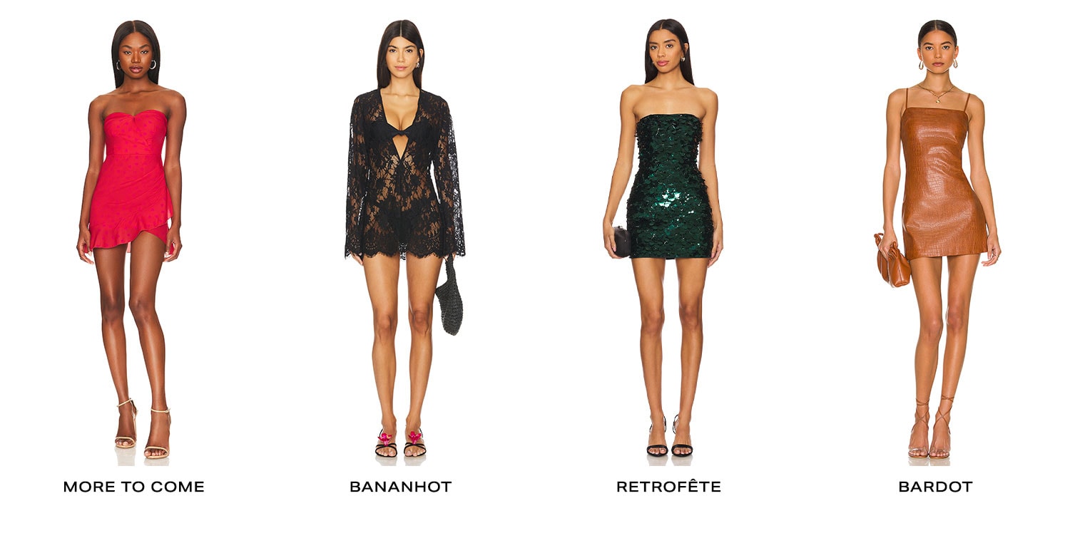 The Night Out Mini. Row of Product.