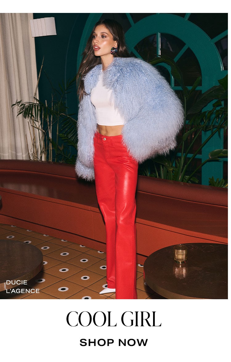 Holiday Dressing, 4 Ways: Cool Girl. Shop Now.