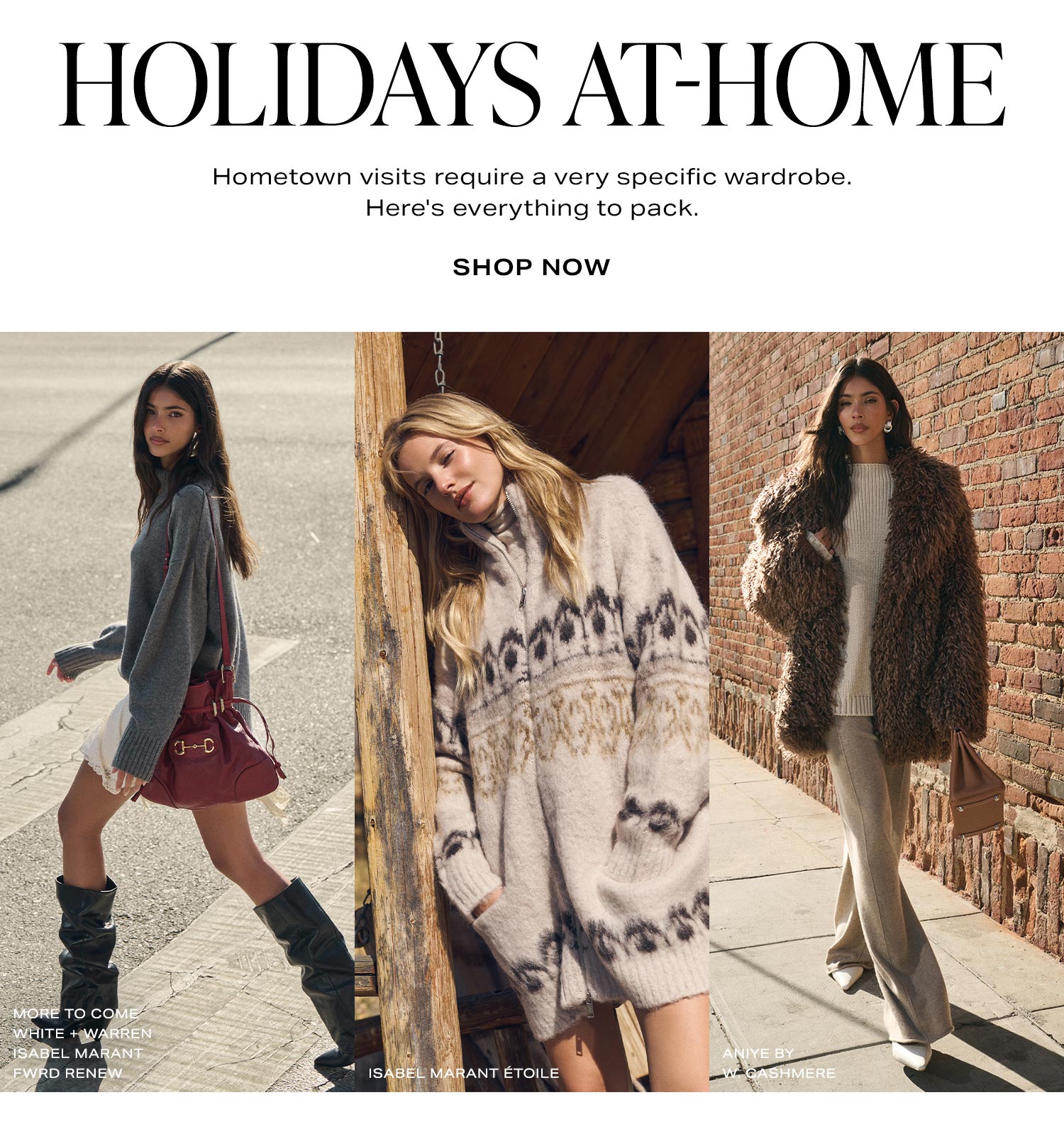 Holidays At-Home. Shop Now.