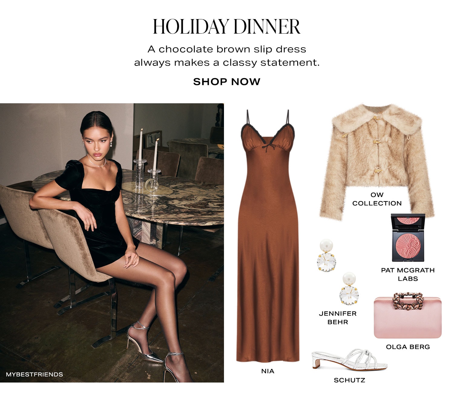 Holiday Dinner. Shop Now.