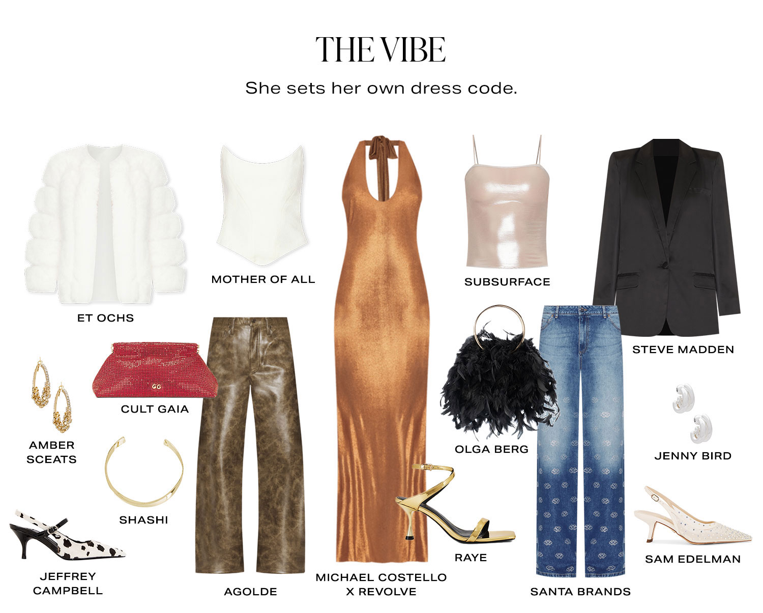 The Vibe. She sets her own dress code. Product Assortment.
