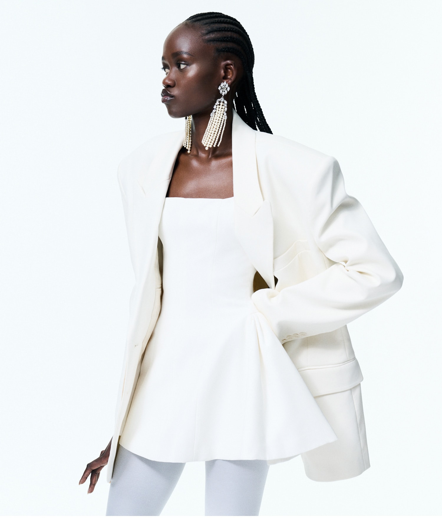 WHITE DRESSES. Discover a winter wonderland of white dresses fit for any festive event. Shop Now