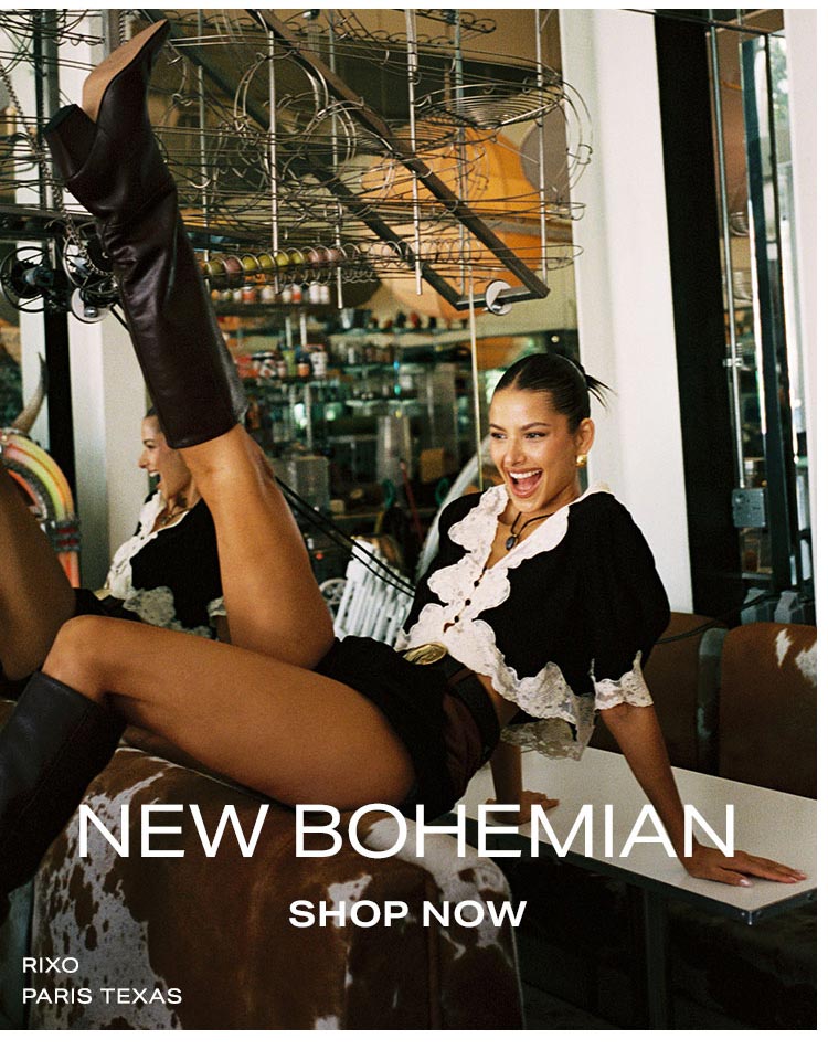 Featured Shops: New Bohemian. Shop Now.