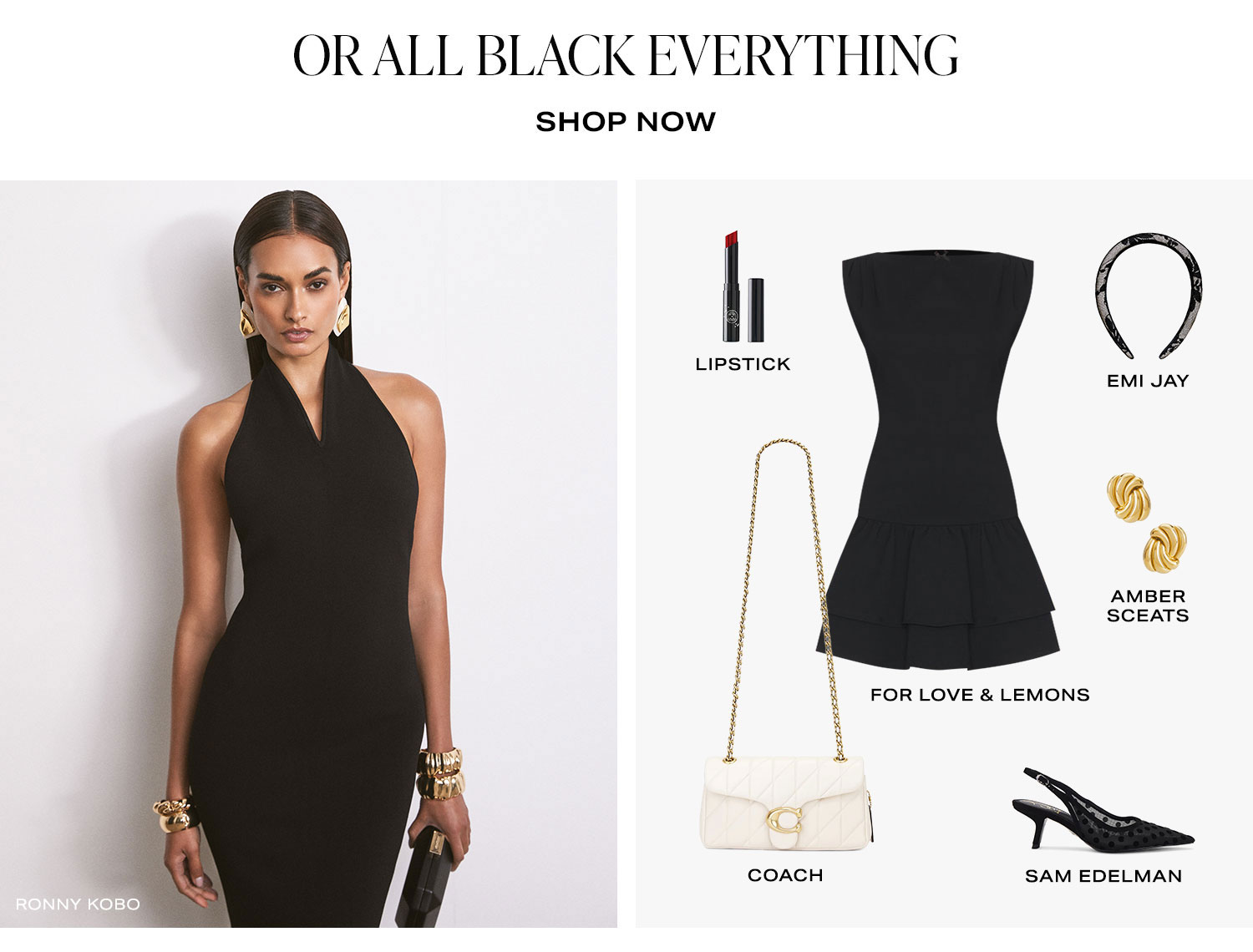 Pick Your Color Scheme... Or All Black Everything. Shop Now.
