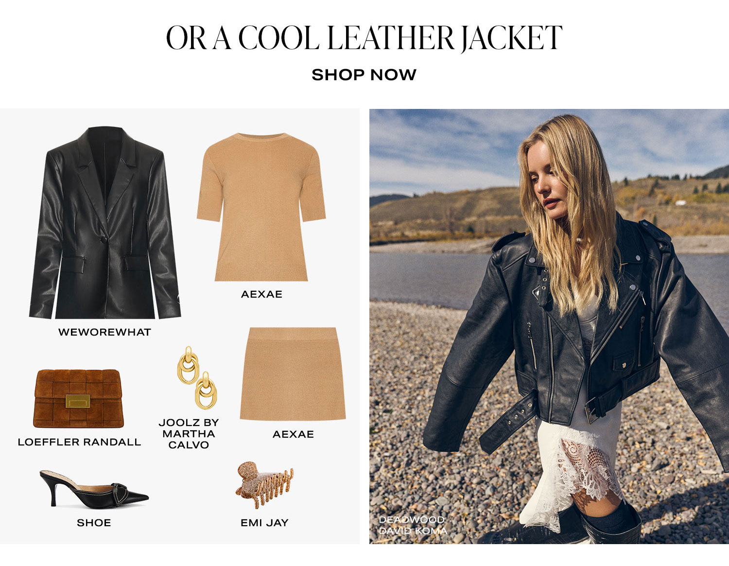 Decide What Message Your Top Layer Is Sending.. Or a Cool Leather Jacket