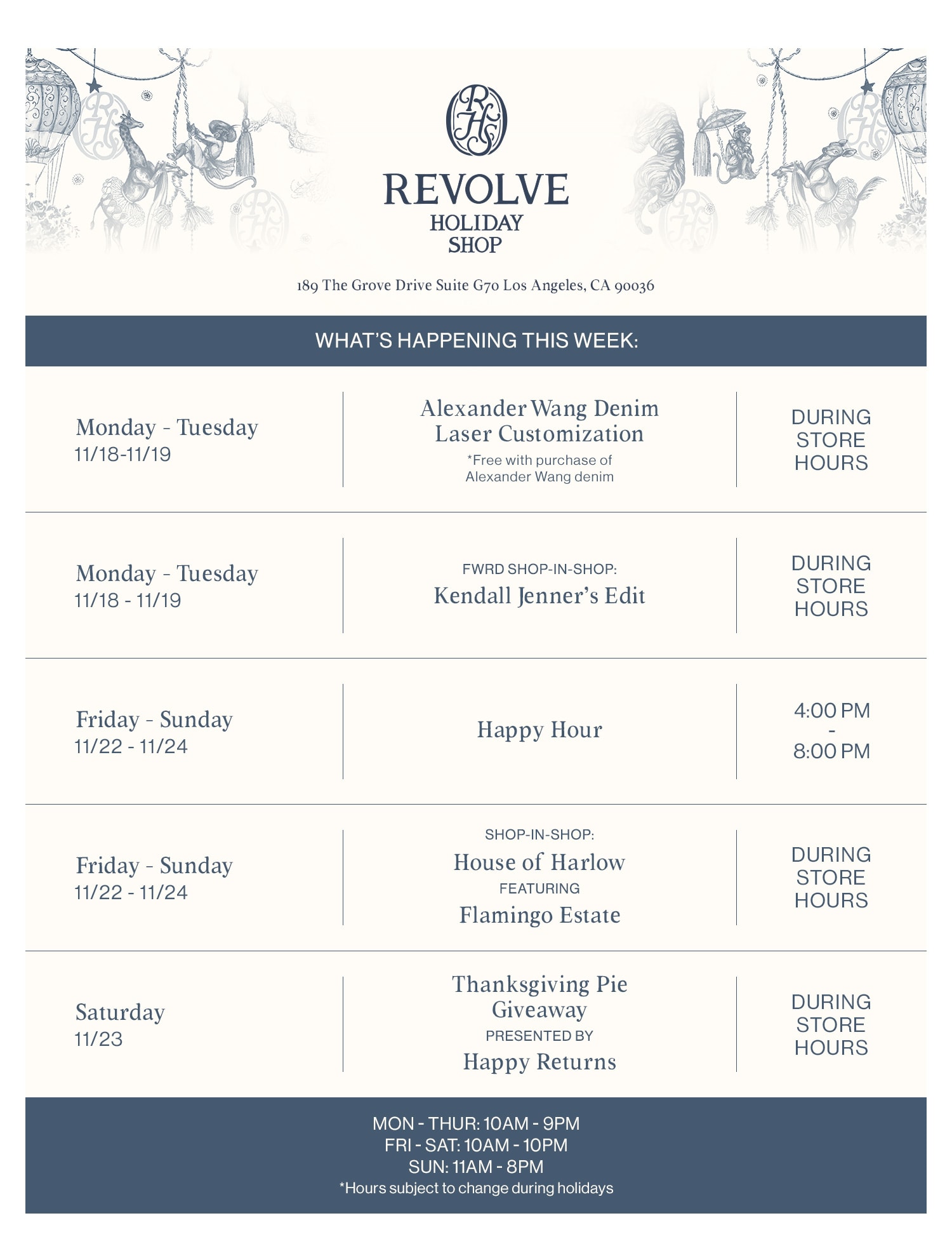 Revolve Holiday Shop