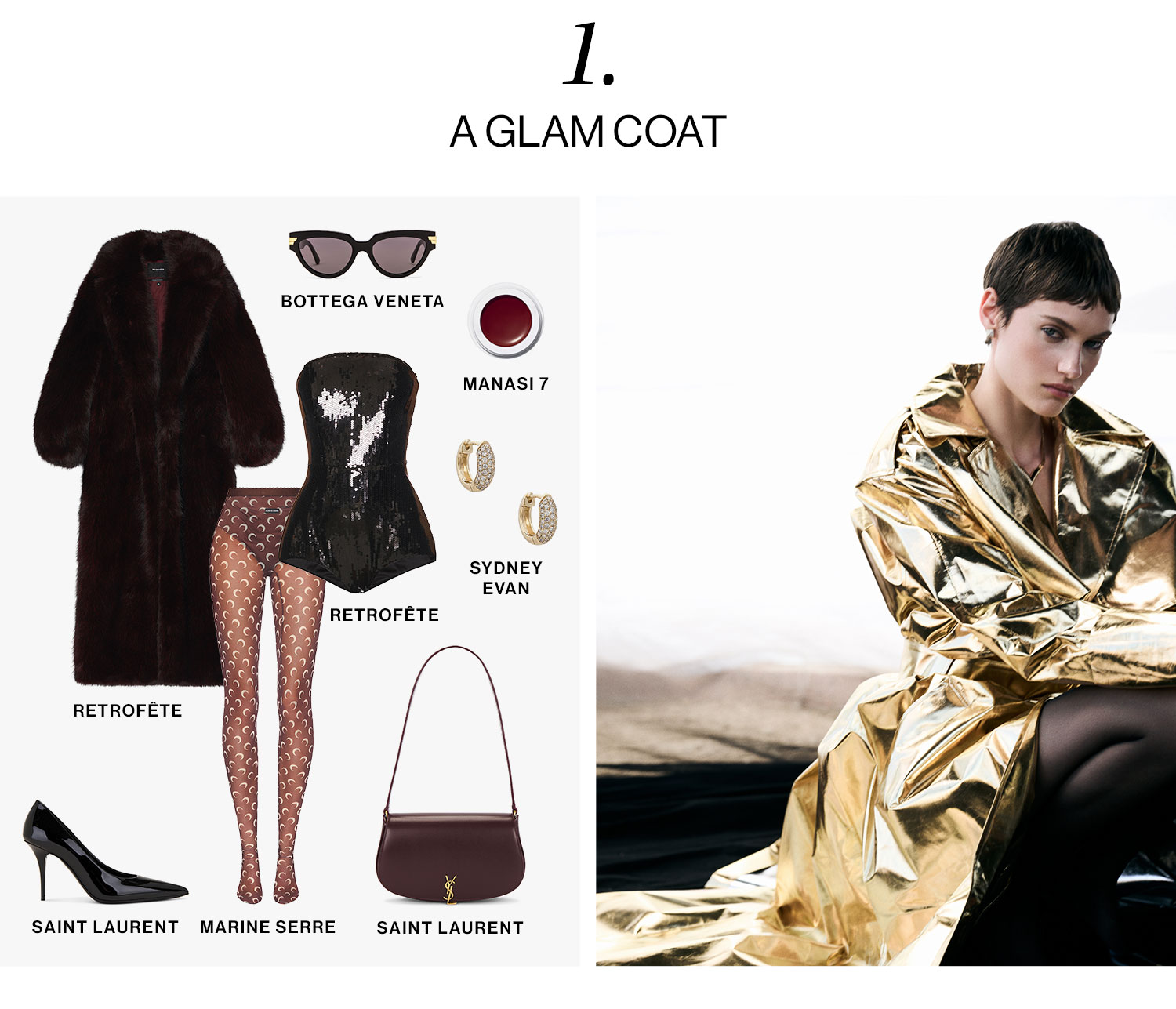 OTT (OVER THE TOP), MORE IS MORE: 01. A GLAM COAT - Shop Now