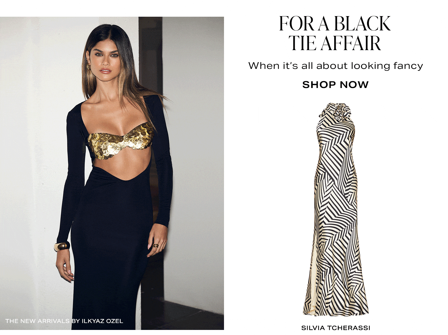 For A Black Tie Affair. Shop Now.