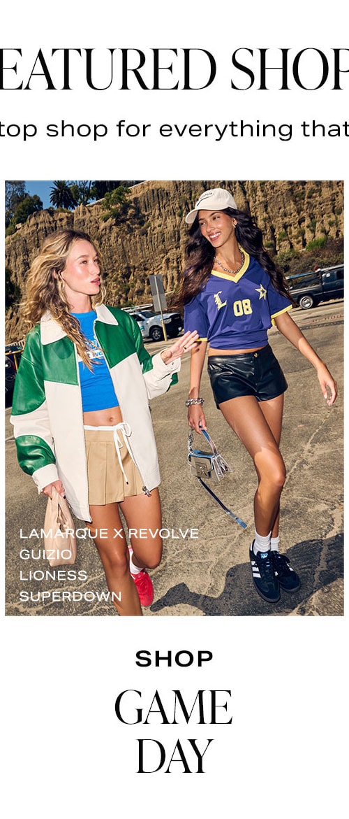 Featured Shops. Shop Game Day.