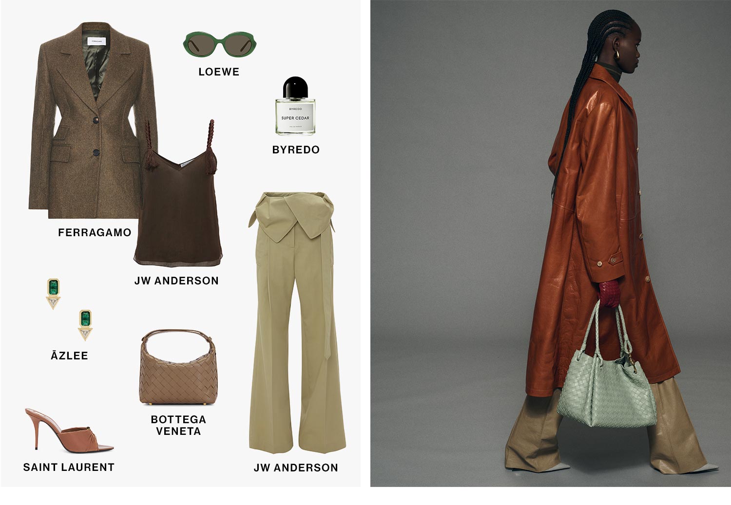 EARTHY TONES. Neutrals maintain their status as a wardrobe staple, with fresh new hues inspired by nature.