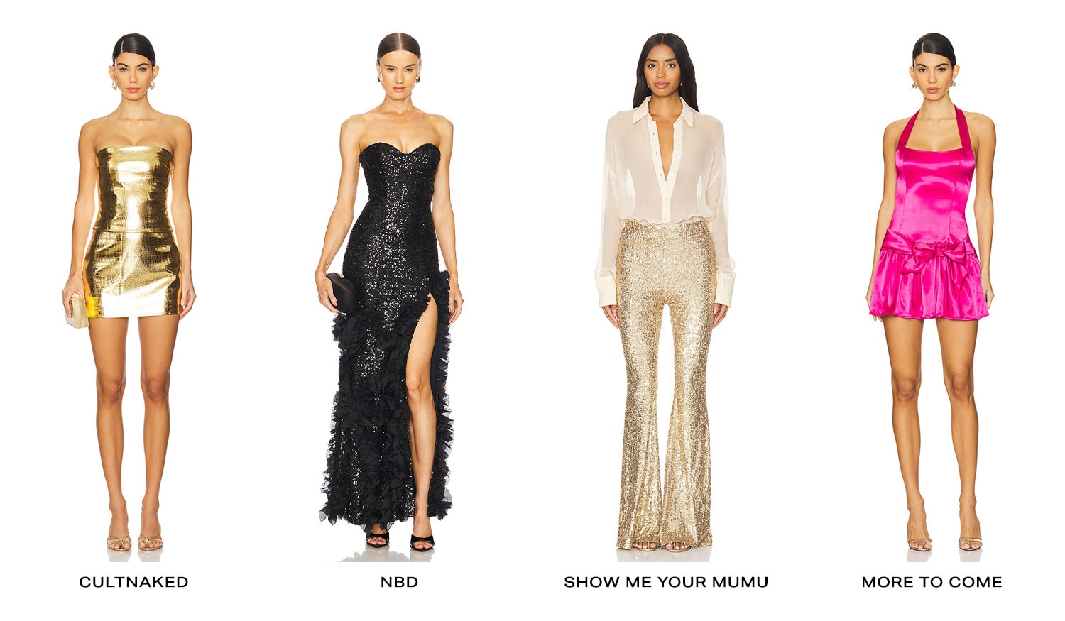  Introducing The New Year's Eve Shop. Product Assortment 3. Shop Now.