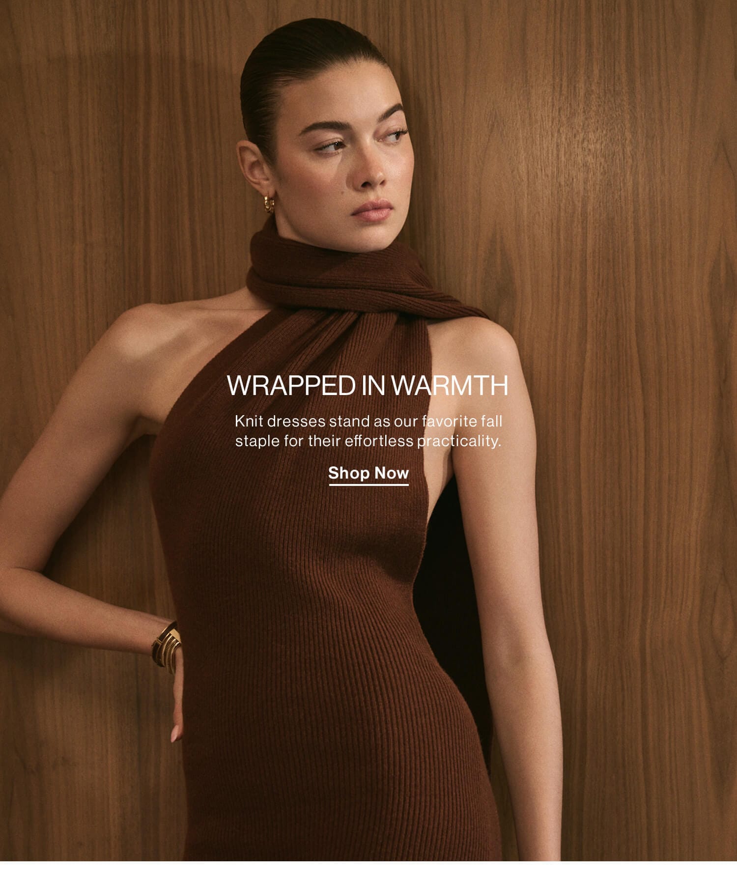 Wrapped in Warmth. Knit dresses stand as our favorite fall staple for their effortless practicality. Shop Now 