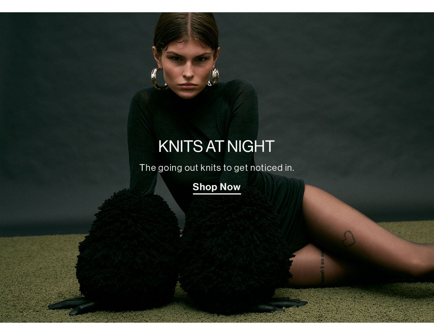 Knits at Night: The going out knits to get noticed in. Shop Now