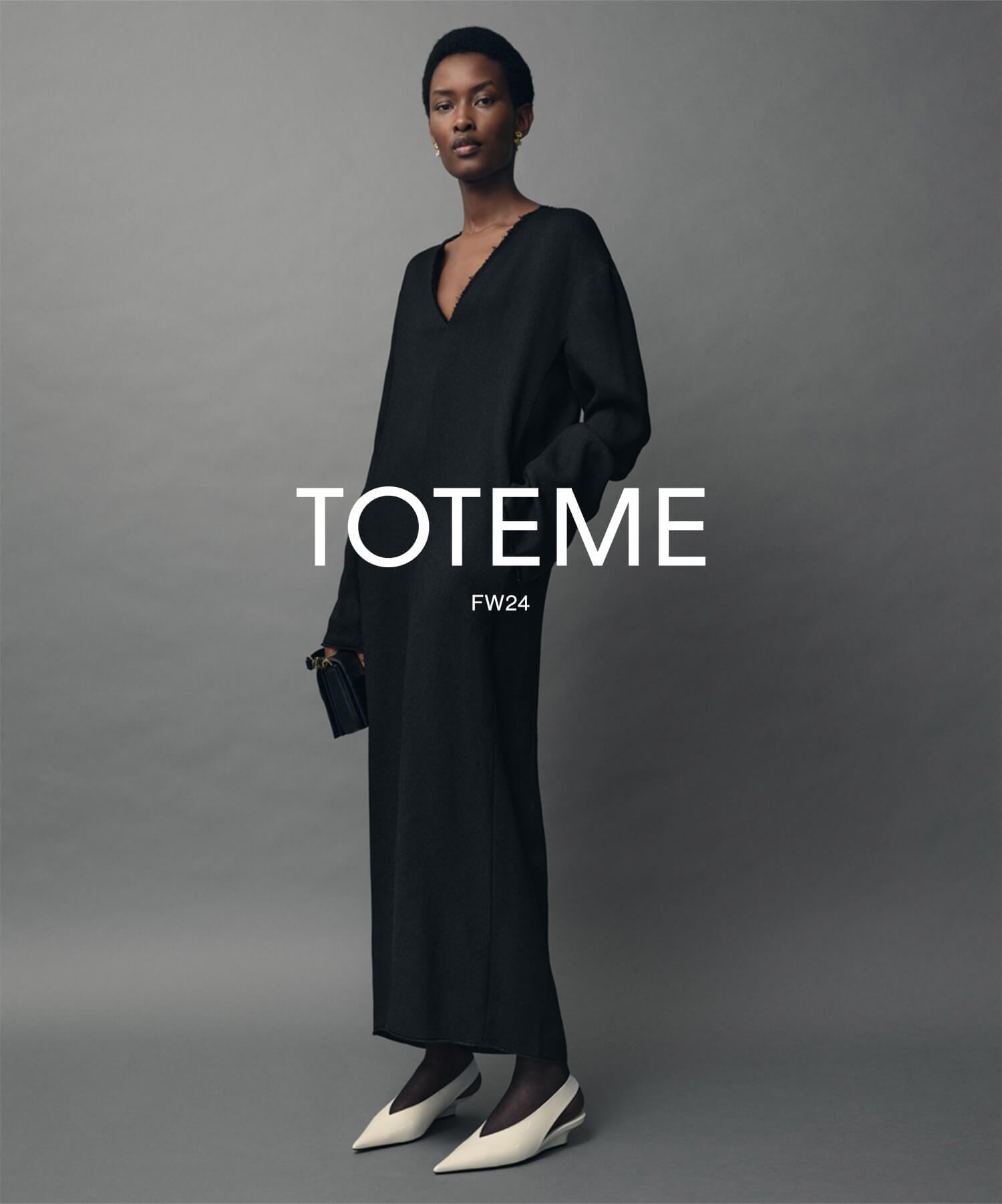 TOTEME FW24  DEK: With a focus on line, cut, and shape, TOTEME’s Fall Winter collection infuses power and femininity into every piece. Designed with an affinity for tactility and tailored silhouettes, this timeless collection transitions seamlessly through all seasons.