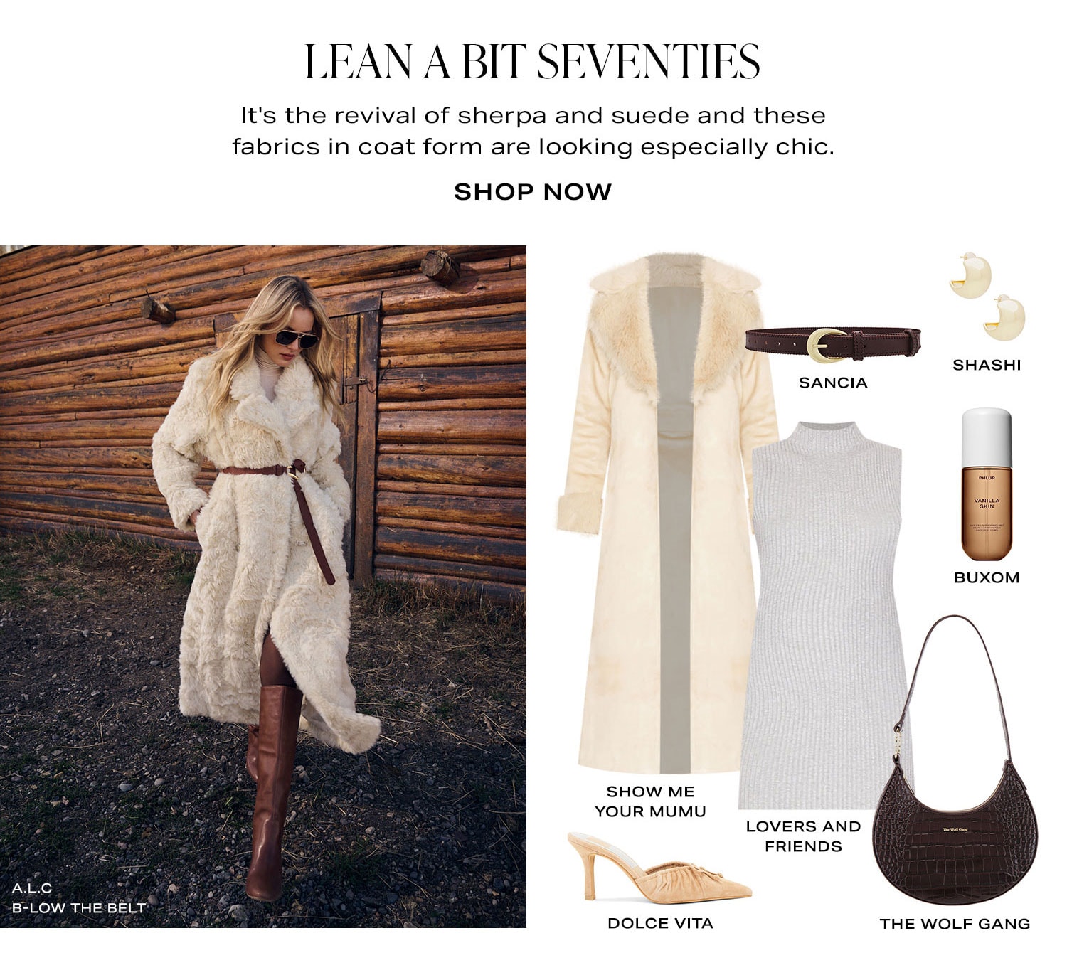 Lean A Bit Seventies. Shop Now.