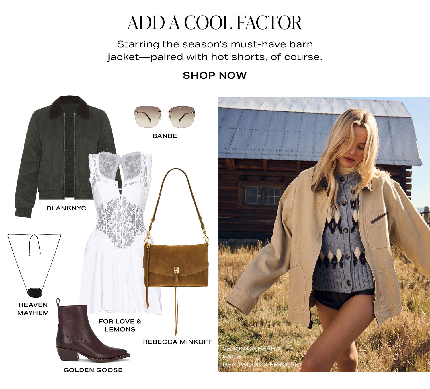 Add A Cool Factor. Shop Now.