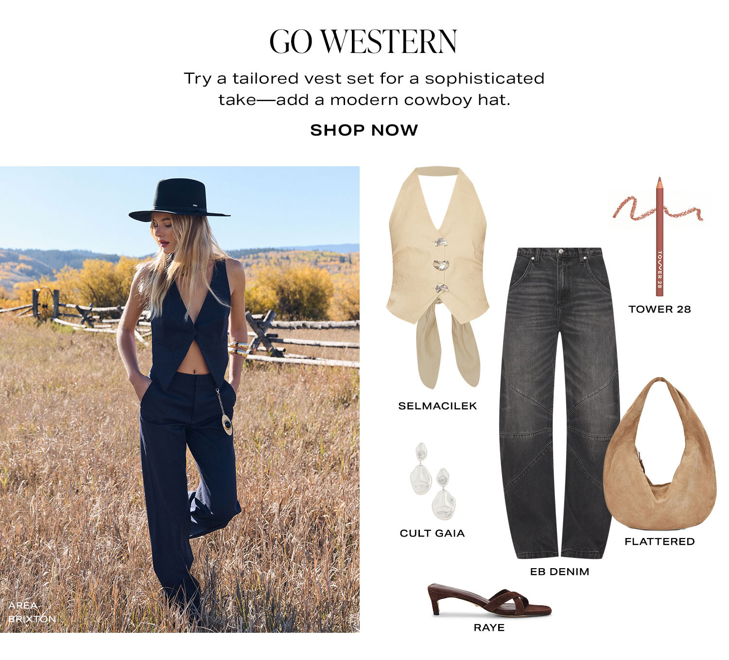 Go Western. Shop Now.