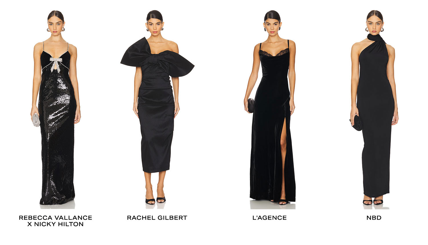 Black Tie Classics. Row of Product.