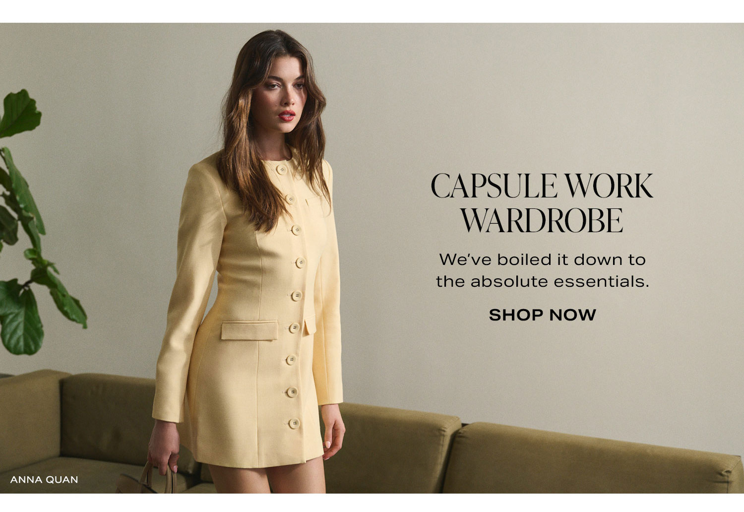 Capsule Work Wardrobe. Shop Now.