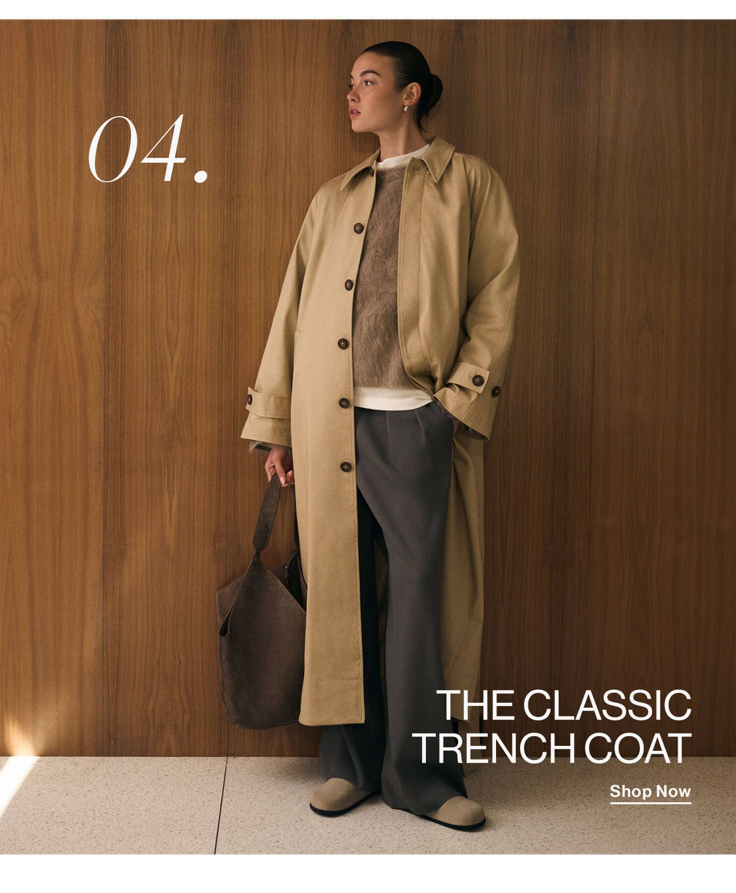 04. The Classic Trench Coat- Shop Now