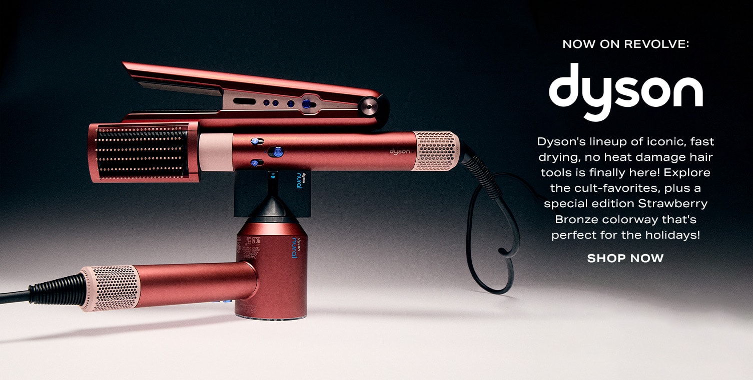 Dyson's lineup of iconic, fast drying, no heat damage hair tools is finally here! Explore the cult-favorites, plus a special edition Strawberry Bronze colorway that's perfect for the holidays! Shop Now.