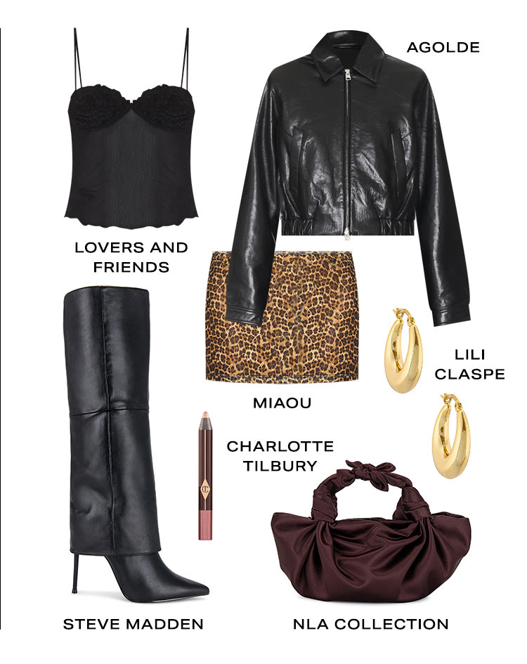 Statement Skirts Are The New Going Out Tops. Look 2.