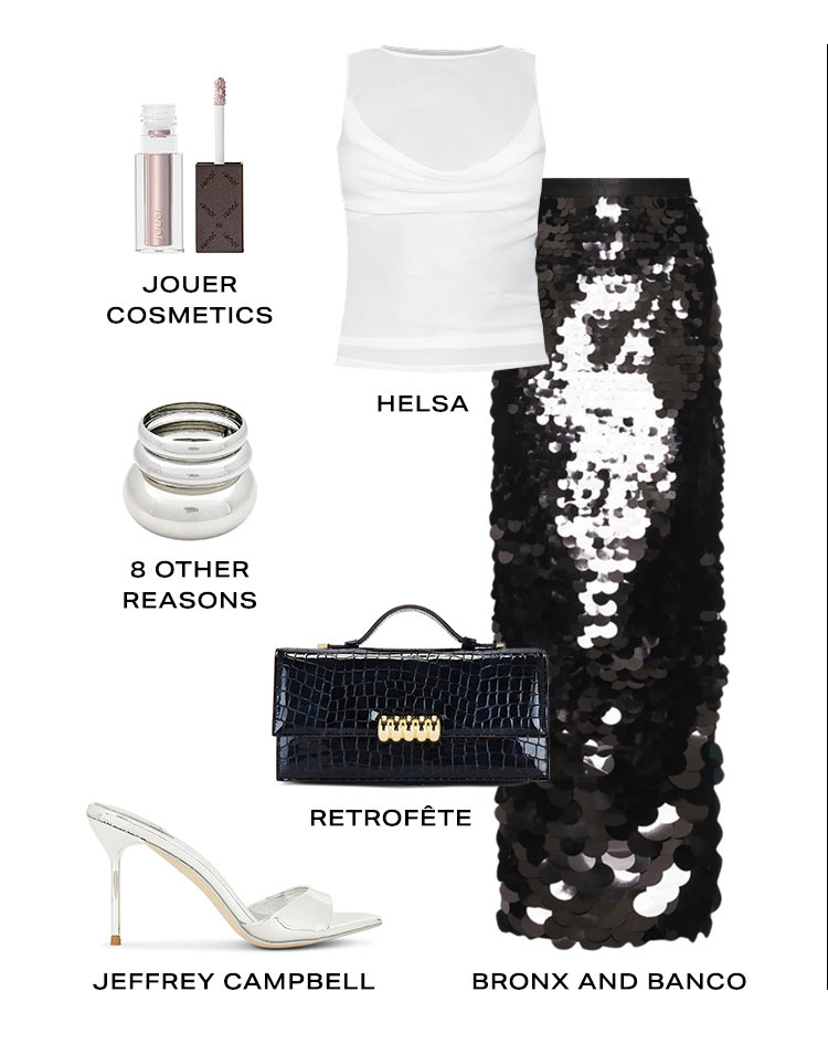 Statement Skirts Are The New Going Out Tops. Look 1.