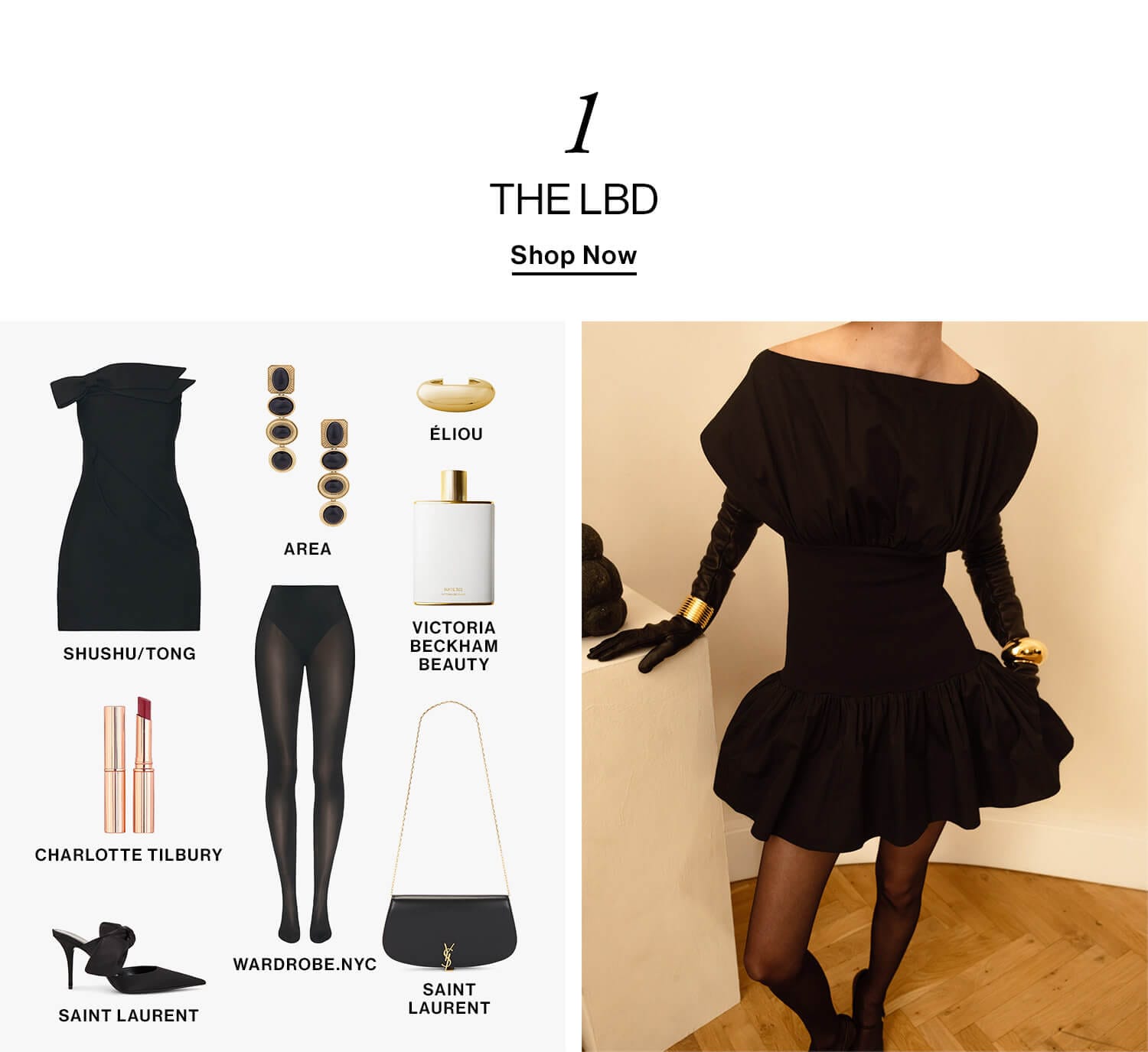 1. The LBD CTA: Shop Now