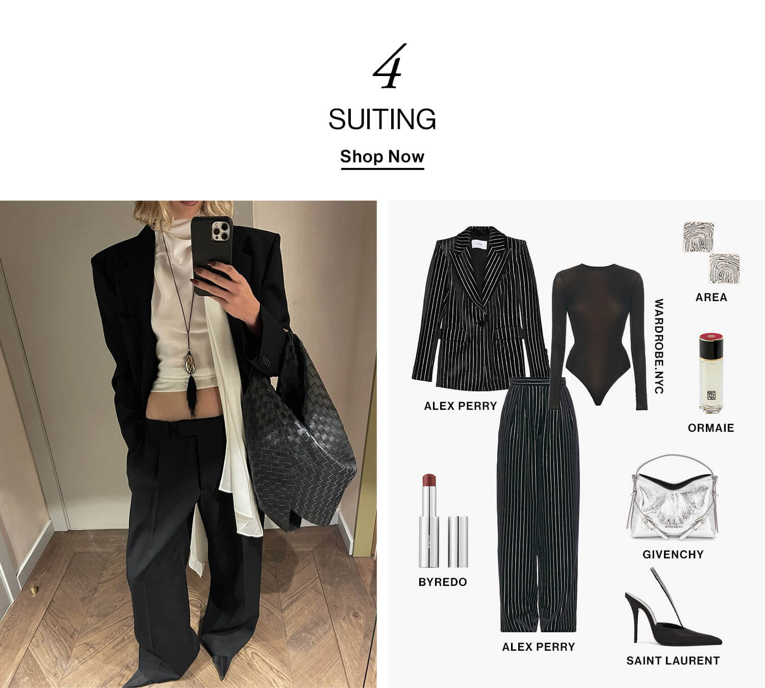 4. Suiting CTA: Shop Now