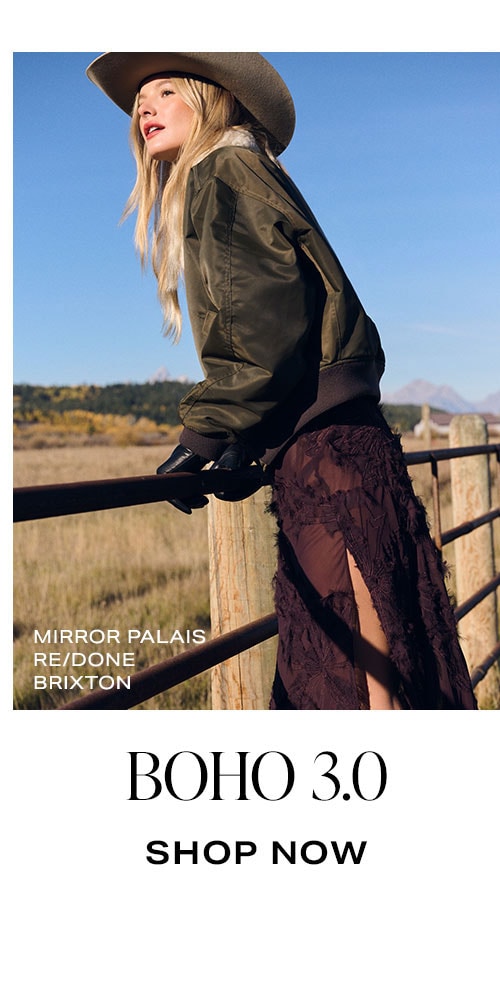 Boho 3.0. Shop Now.