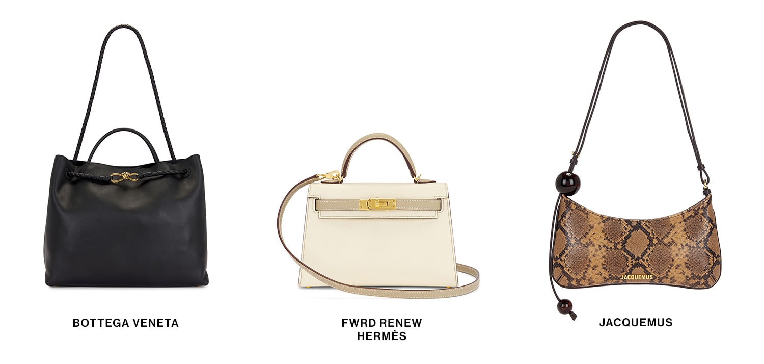 New Bags We're Lusting Over this Season: New styles and archival classics from Bottega Veneta, FWRD Renew, Saint Laurent + more.  Shop Now