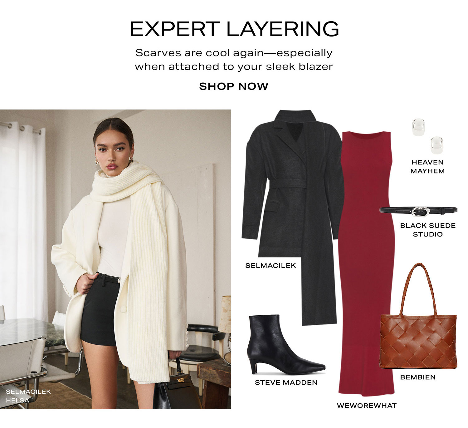 Expert Layering. Shop Now.