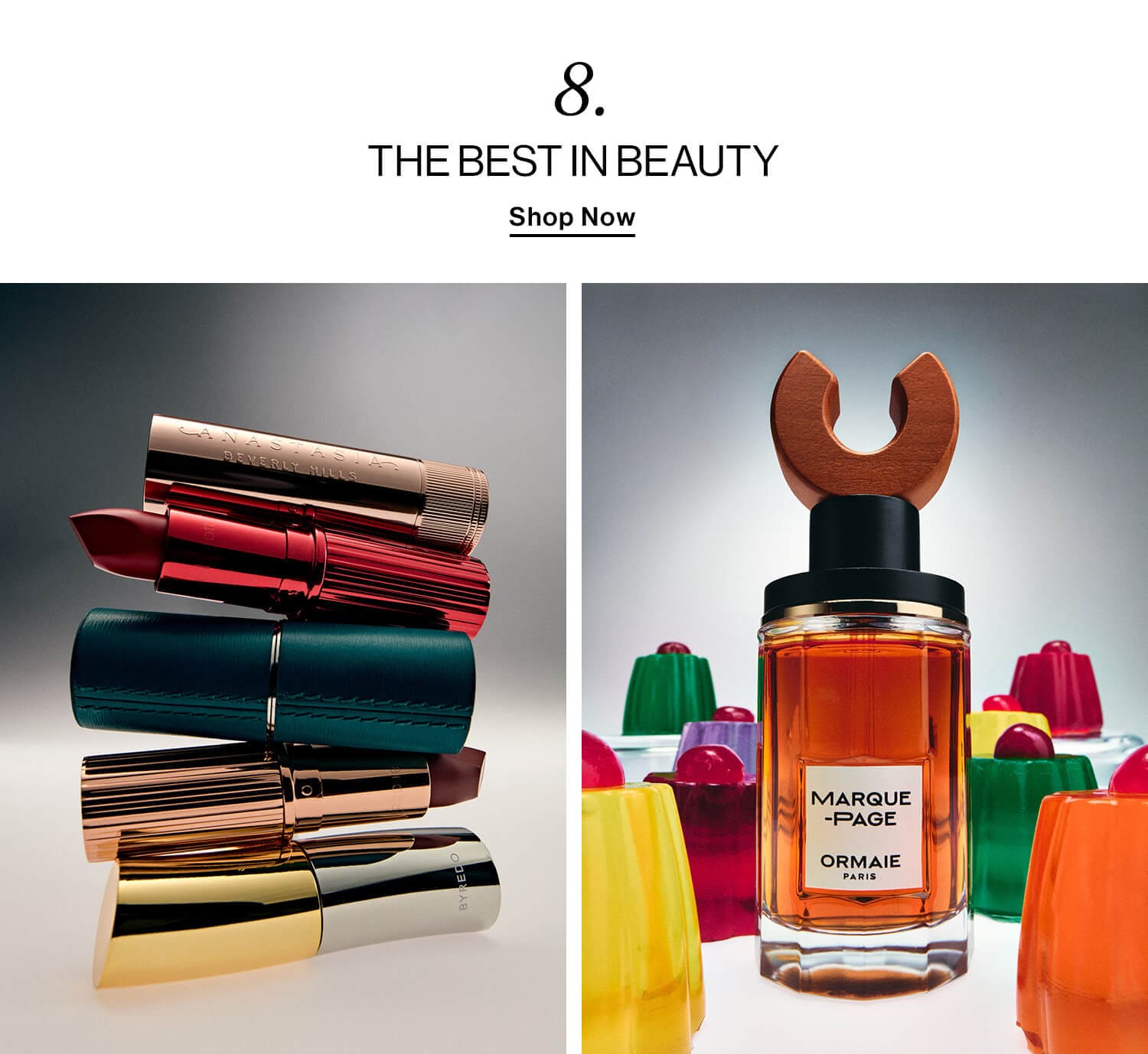 8. The Best in Beauty  CTA: Shop Now