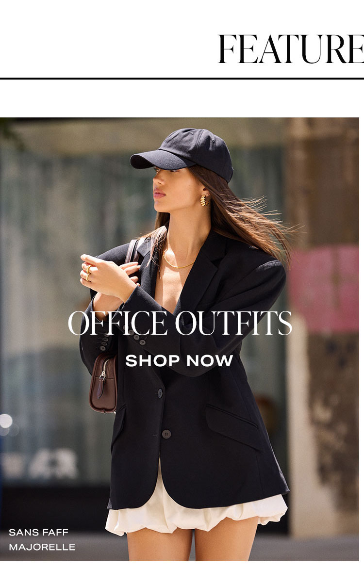 Featured Shops: Office Outfits. Shop Now.
