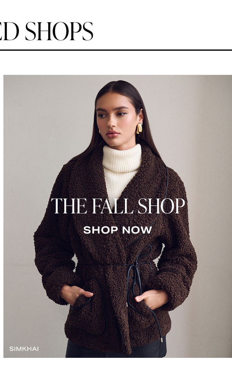 Featured Shops: The Fall Shop. Shop Now.