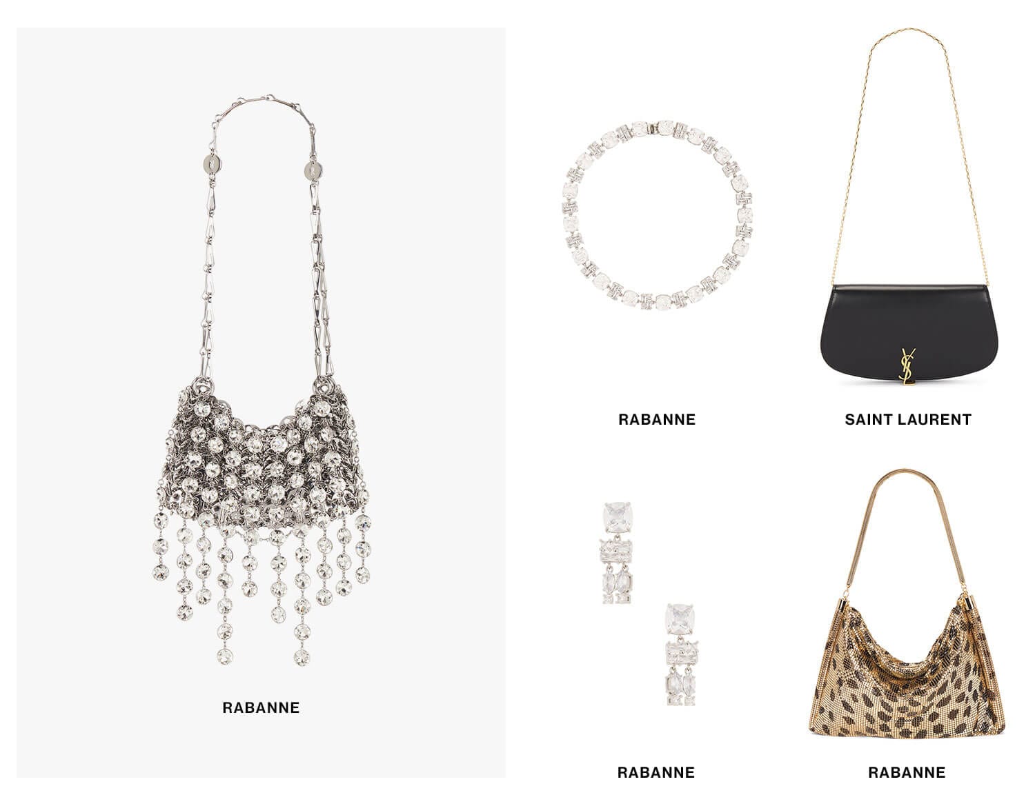 ALL THAT GLITTERS: Step into the spotlight in accessories that dazzle from every angle. Shop New Accessories