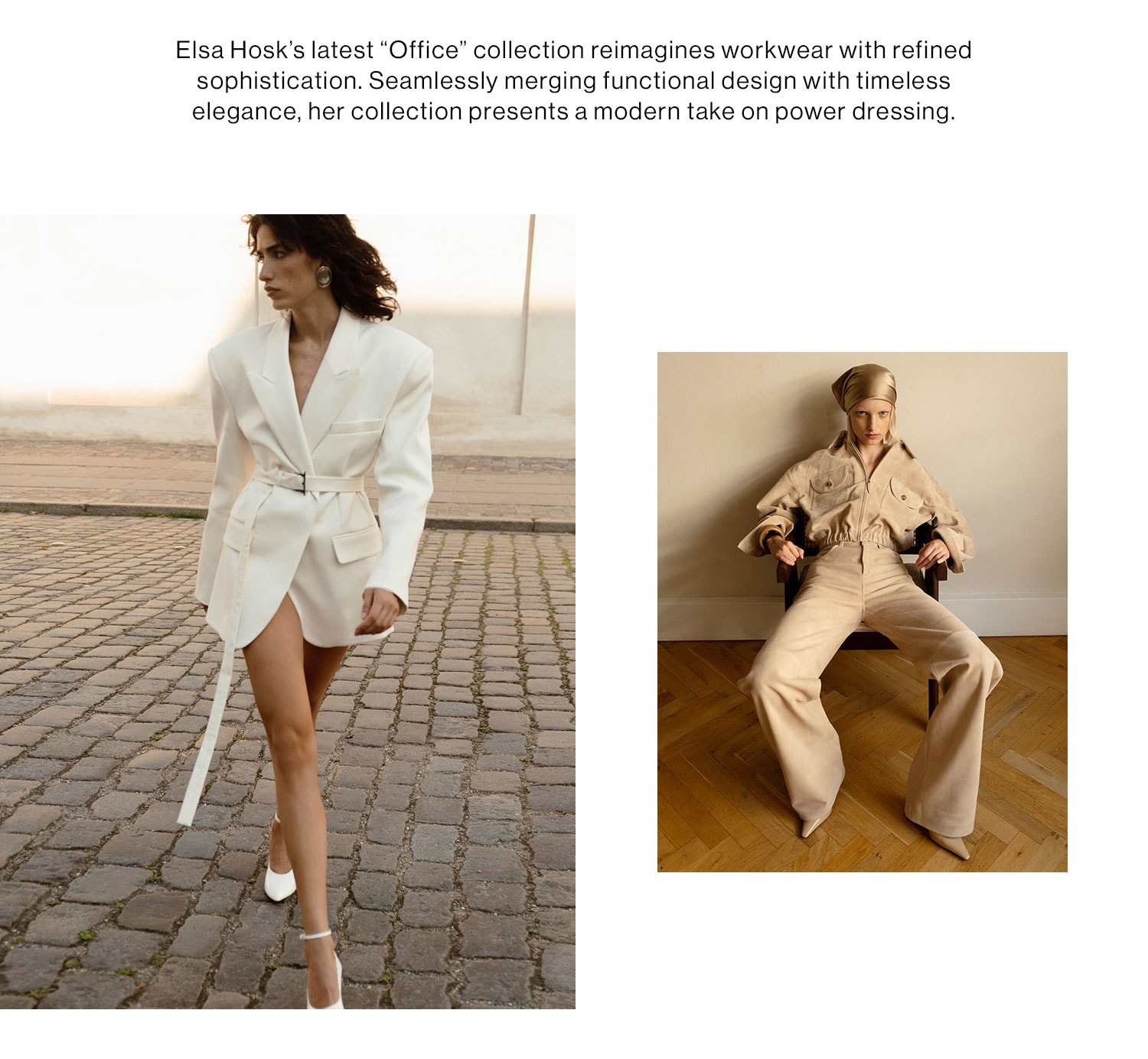 Helsa Office: Elsa Hosk's latest 