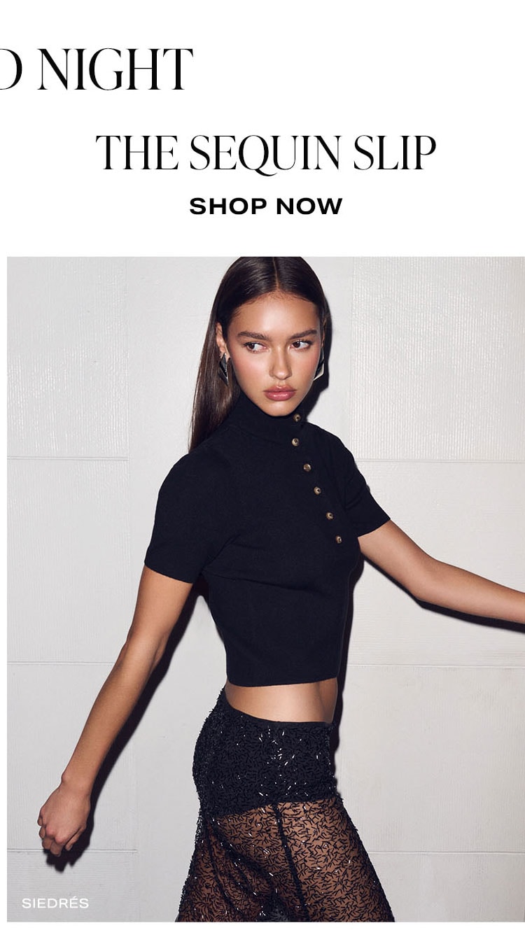 Day And Night. The Sequin Slip.