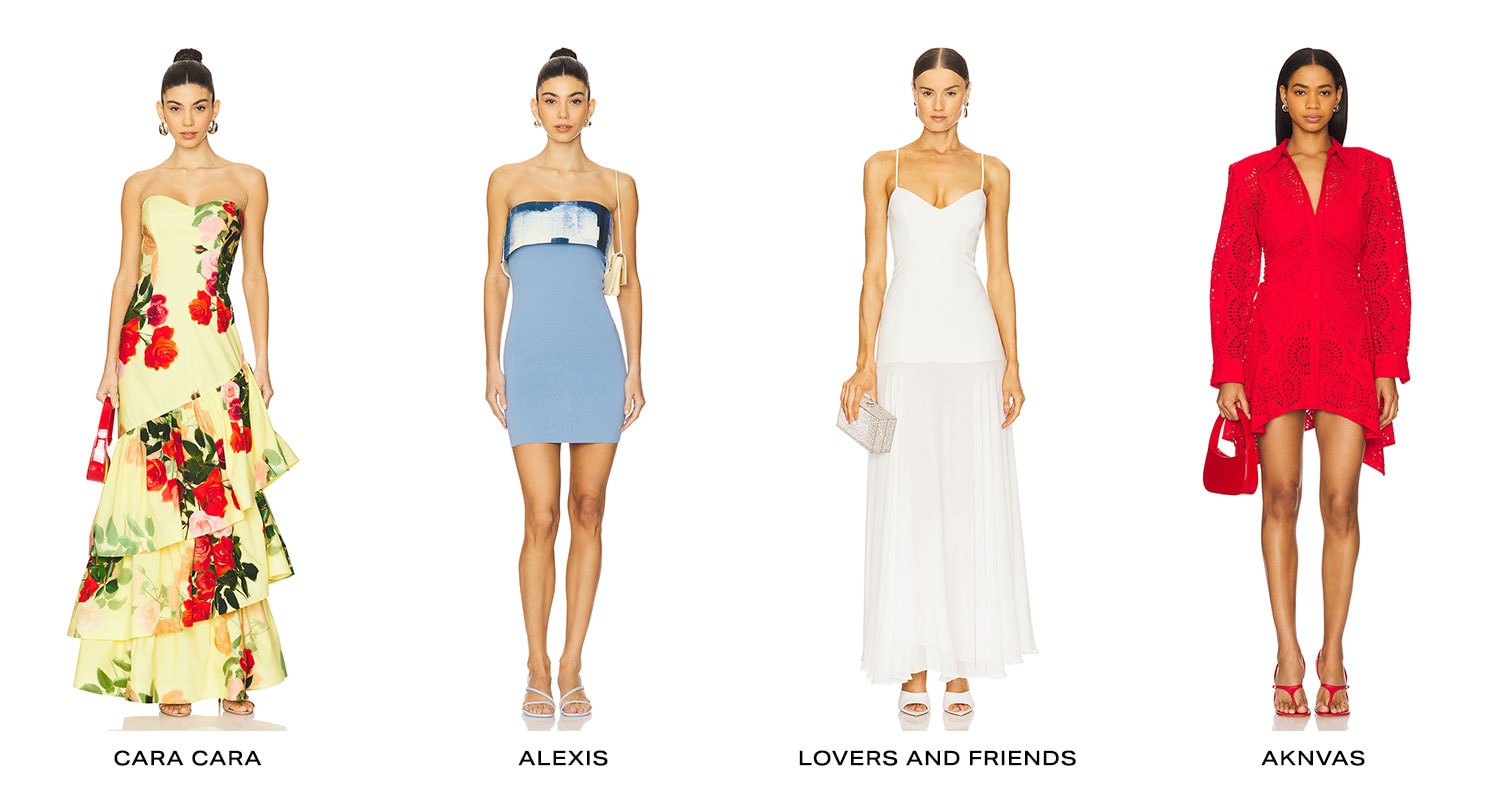 Most-Wanted Spring Dresses. Row of Product 1.